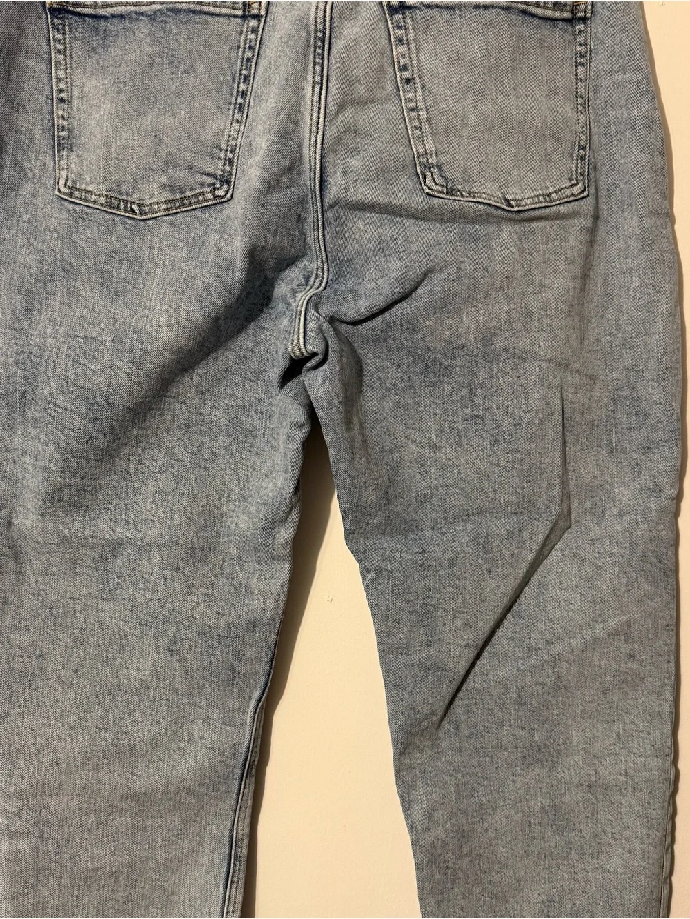 Old Navy Women's Size 16 Light Blue Extra High Rise Straight Jeans